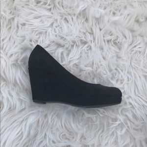 a.n.a Shoes - Black Wedge Shoes a.n.a Shoes - Black Wedge Shoes